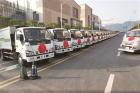 江安县新增37辆环卫车辆