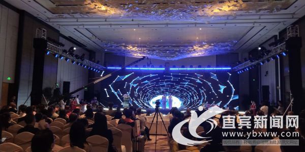 发布会现场还有精彩的舞蹈表演。（宜宾新闻网 喻熹 摄）
