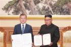 韩朝签署《9月平壤共同宣言》 致力将半岛建成“永久和平地
