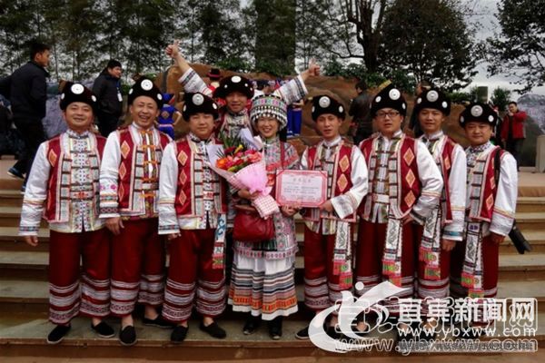2012年12月16日，珙县苗族古歌斩获首届全国山歌大赛金奖。(资料图)